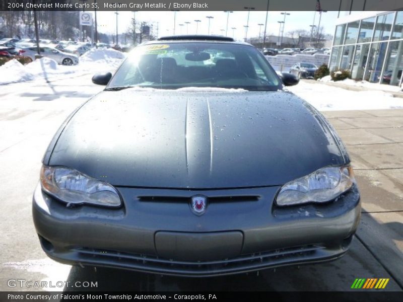 Medium Gray Metallic / Ebony Black 2004 Chevrolet Monte Carlo SS
