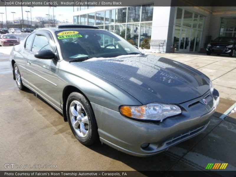 Medium Gray Metallic / Ebony Black 2004 Chevrolet Monte Carlo SS