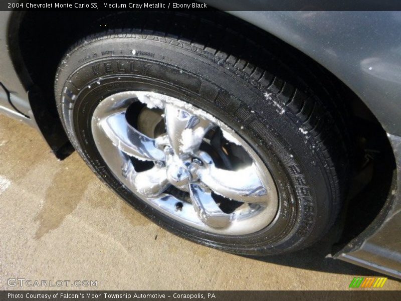 Medium Gray Metallic / Ebony Black 2004 Chevrolet Monte Carlo SS