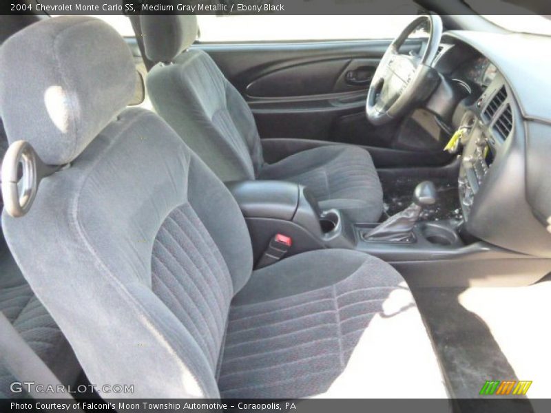 Medium Gray Metallic / Ebony Black 2004 Chevrolet Monte Carlo SS