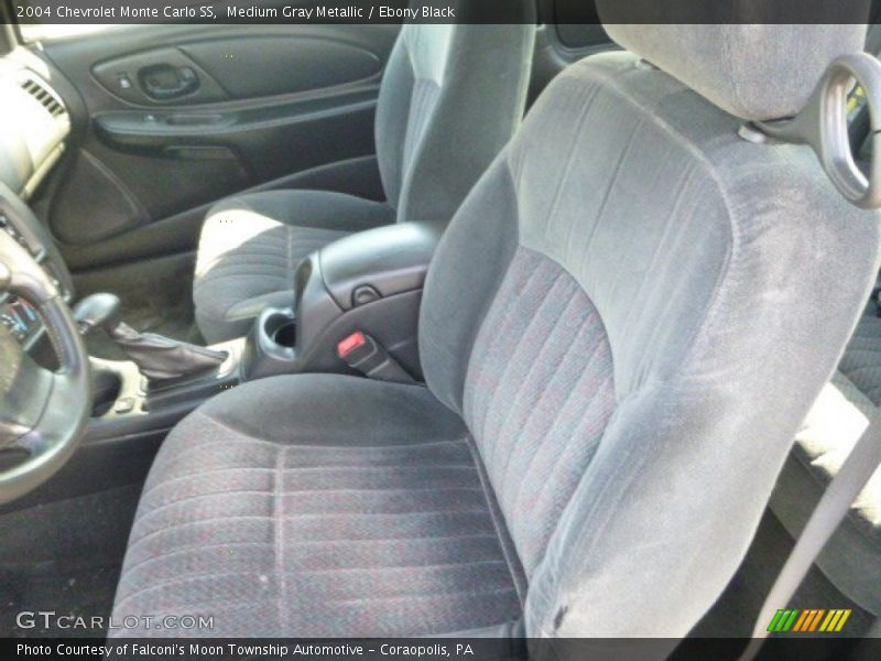 Medium Gray Metallic / Ebony Black 2004 Chevrolet Monte Carlo SS