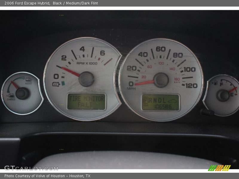 Black / Medium/Dark Flint 2006 Ford Escape Hybrid