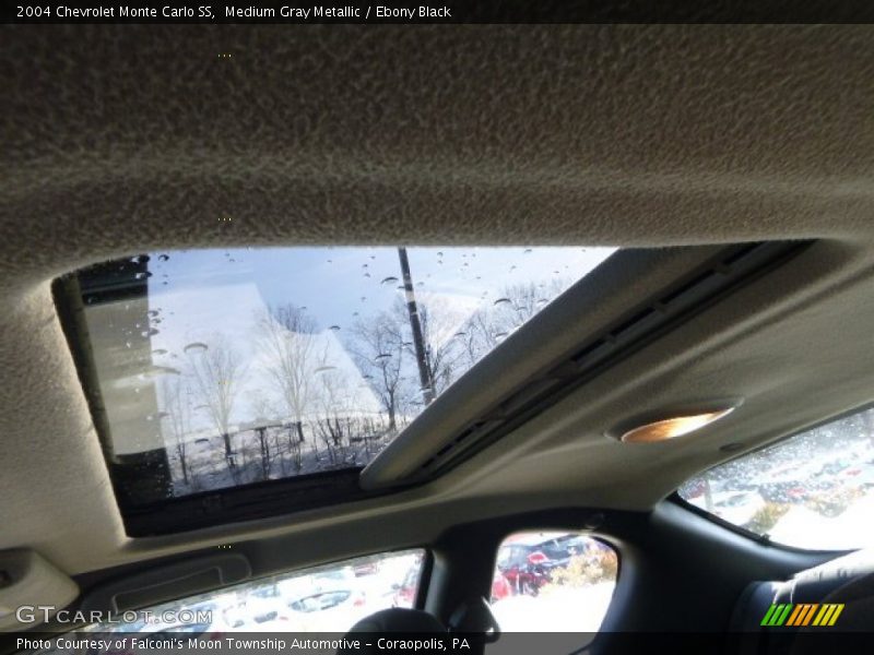 Medium Gray Metallic / Ebony Black 2004 Chevrolet Monte Carlo SS