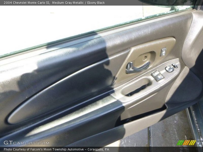 Medium Gray Metallic / Ebony Black 2004 Chevrolet Monte Carlo SS