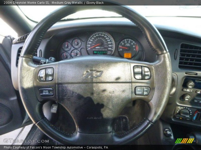Medium Gray Metallic / Ebony Black 2004 Chevrolet Monte Carlo SS
