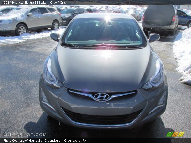 Gray / Gray 2014 Hyundai Elantra SE Sedan