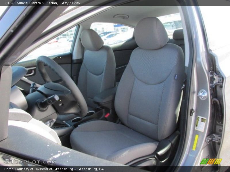 Gray / Gray 2014 Hyundai Elantra SE Sedan