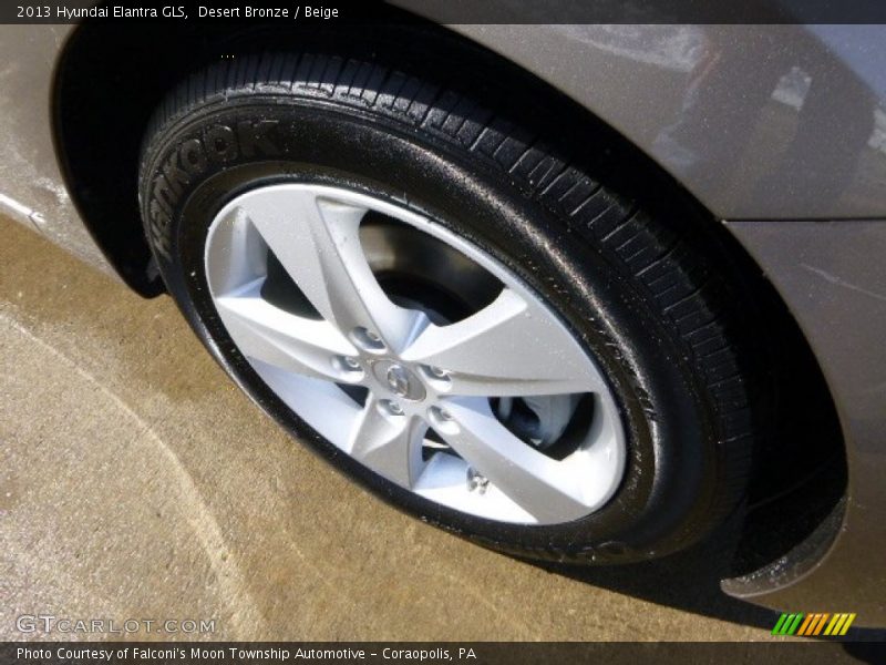 Desert Bronze / Beige 2013 Hyundai Elantra GLS