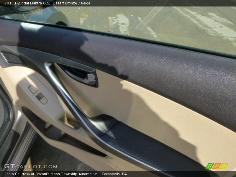 Desert Bronze / Beige 2013 Hyundai Elantra GLS