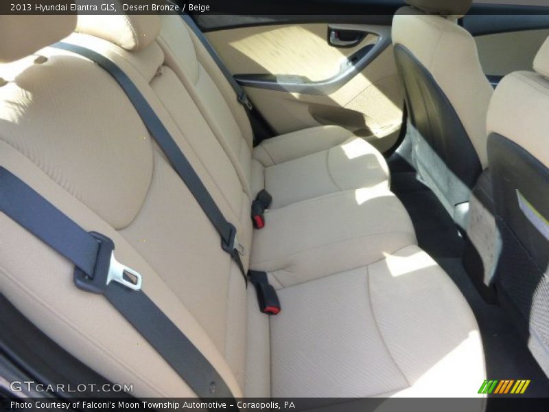 Desert Bronze / Beige 2013 Hyundai Elantra GLS