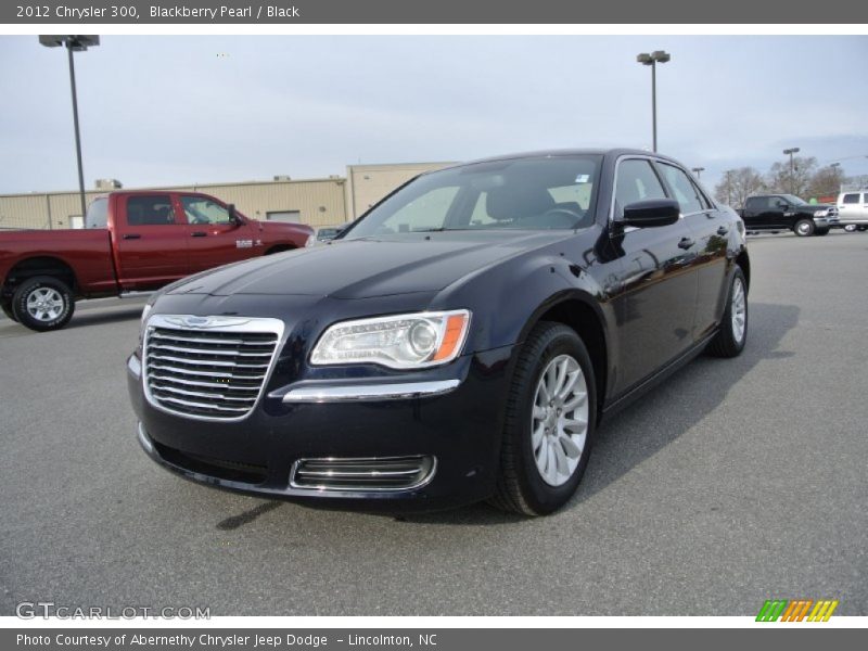 Blackberry Pearl / Black 2012 Chrysler 300