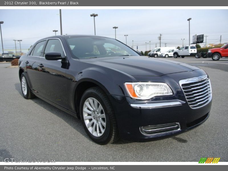 Blackberry Pearl / Black 2012 Chrysler 300