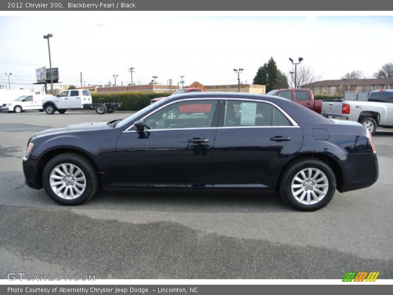 Blackberry Pearl / Black 2012 Chrysler 300