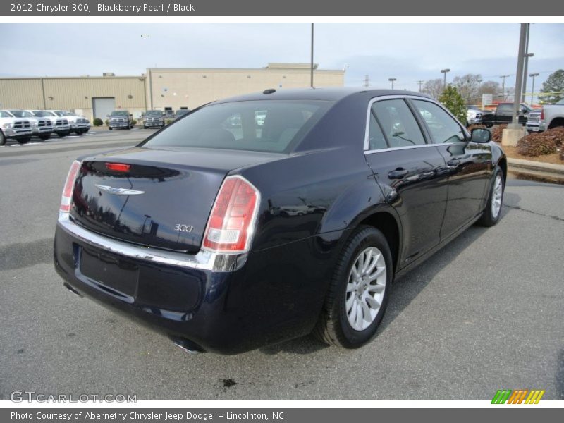 Blackberry Pearl / Black 2012 Chrysler 300