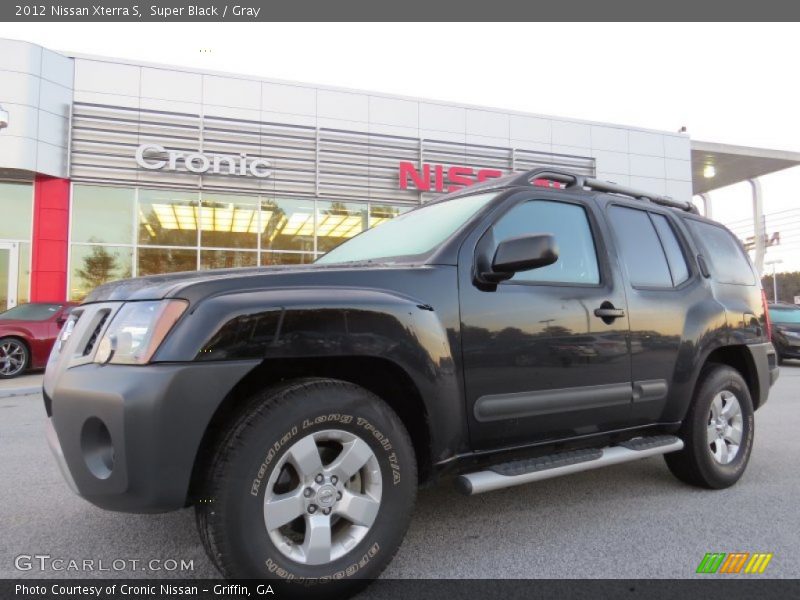 Super Black / Gray 2012 Nissan Xterra S