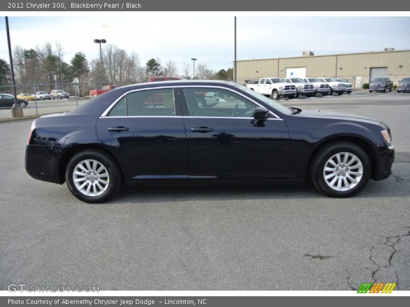 Blackberry Pearl / Black 2012 Chrysler 300