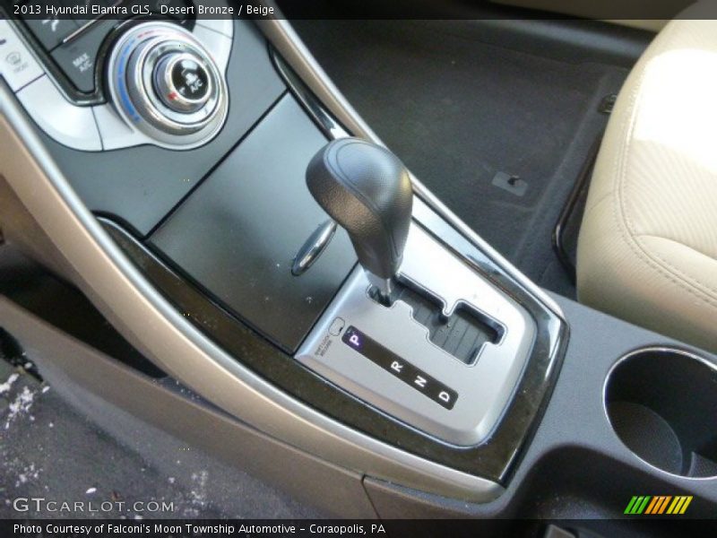 Desert Bronze / Beige 2013 Hyundai Elantra GLS
