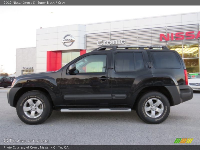 Super Black / Gray 2012 Nissan Xterra S