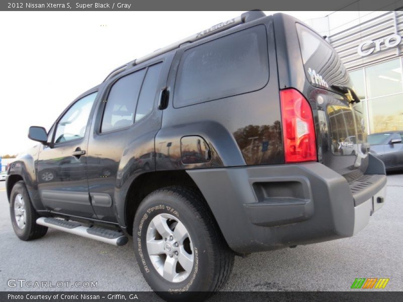Super Black / Gray 2012 Nissan Xterra S