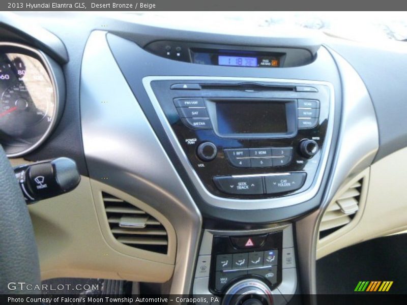 Desert Bronze / Beige 2013 Hyundai Elantra GLS