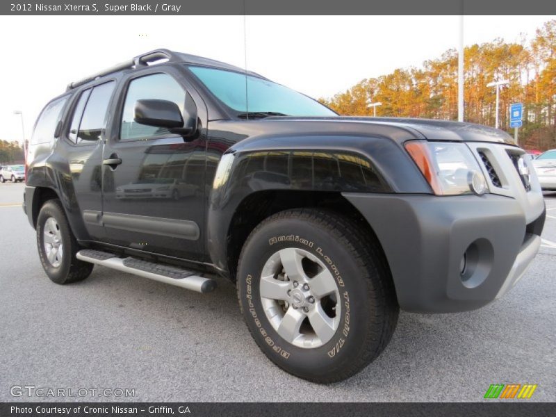Super Black / Gray 2012 Nissan Xterra S