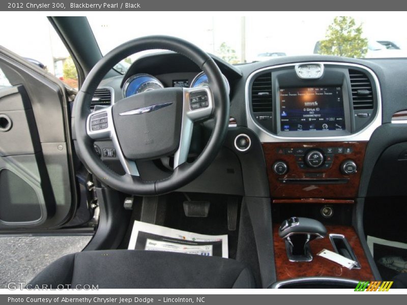 Blackberry Pearl / Black 2012 Chrysler 300