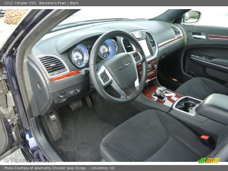 Blackberry Pearl / Black 2012 Chrysler 300