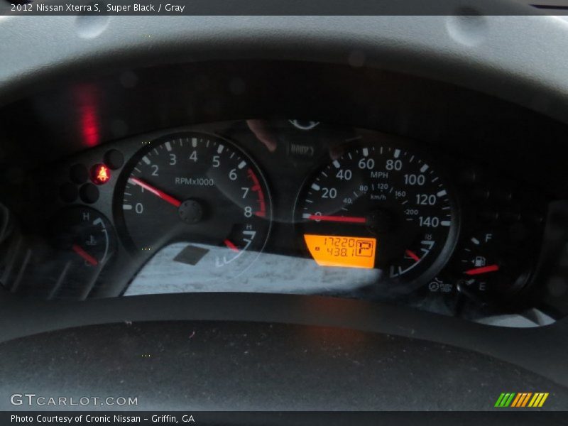 Super Black / Gray 2012 Nissan Xterra S