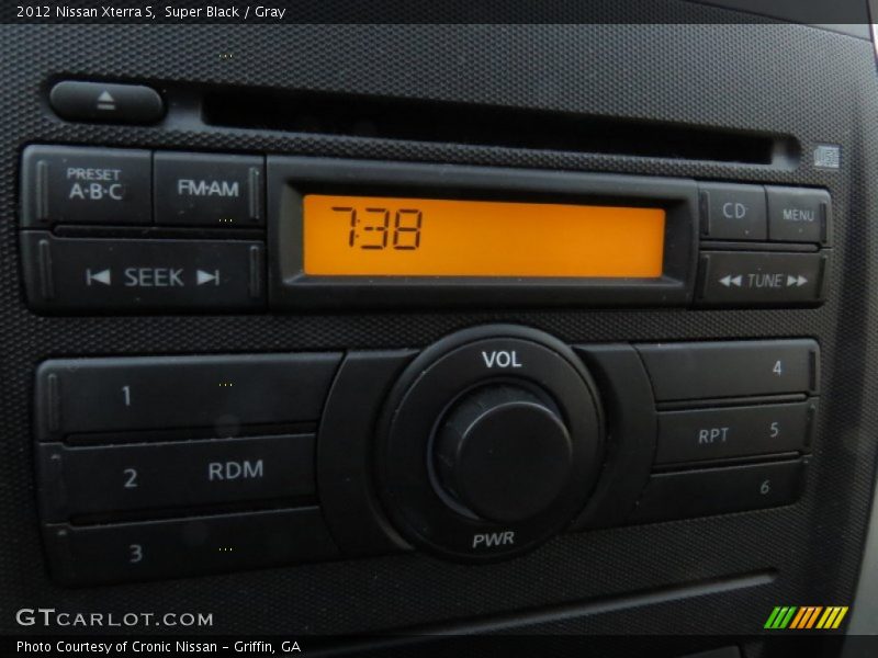 Super Black / Gray 2012 Nissan Xterra S