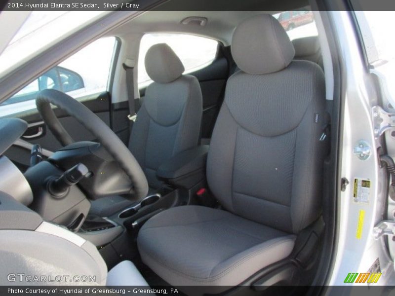 Silver / Gray 2014 Hyundai Elantra SE Sedan