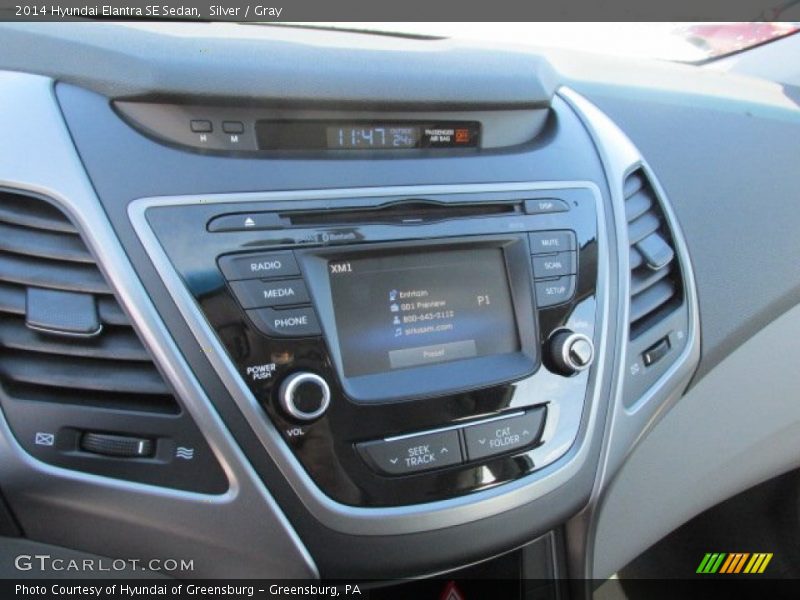 Silver / Gray 2014 Hyundai Elantra SE Sedan