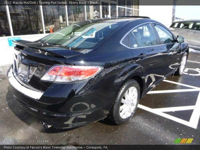 Ebony Black / Black 2012 Mazda MAZDA6 i Touring Plus Sedan