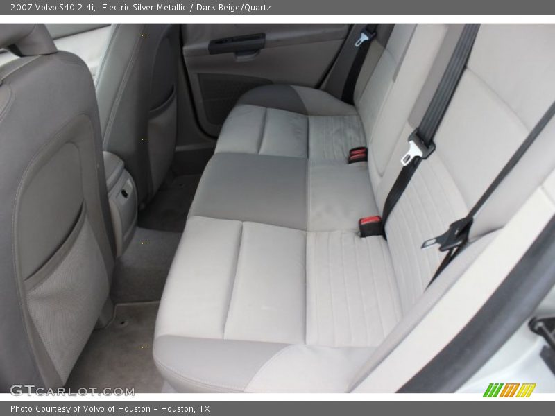 Electric Silver Metallic / Dark Beige/Quartz 2007 Volvo S40 2.4i