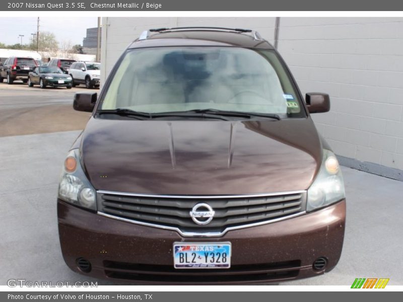 Chestnut Metallic / Beige 2007 Nissan Quest 3.5 SE
