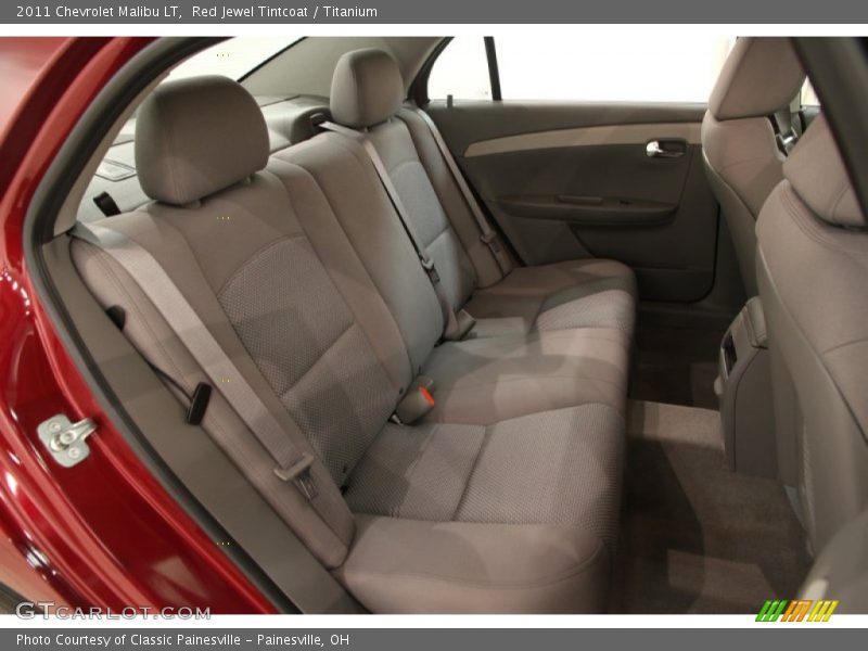 Red Jewel Tintcoat / Titanium 2011 Chevrolet Malibu LT