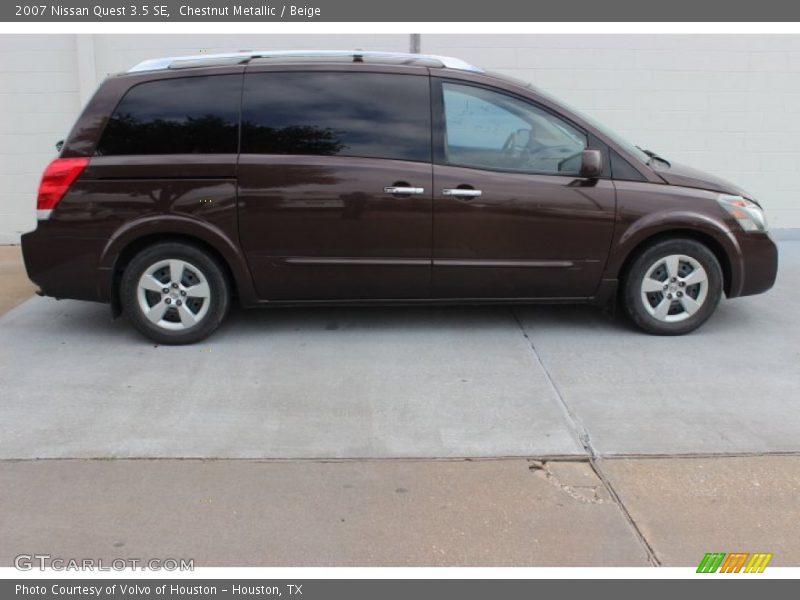 Chestnut Metallic / Beige 2007 Nissan Quest 3.5 SE