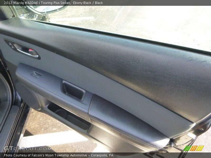 Ebony Black / Black 2012 Mazda MAZDA6 i Touring Plus Sedan
