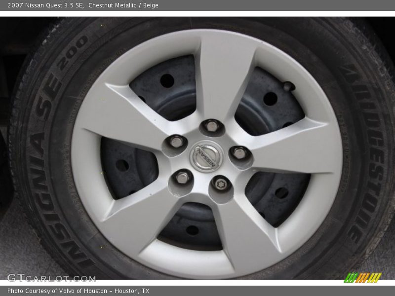 Chestnut Metallic / Beige 2007 Nissan Quest 3.5 SE