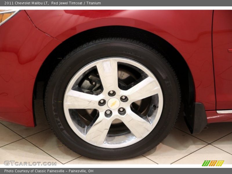 Red Jewel Tintcoat / Titanium 2011 Chevrolet Malibu LT