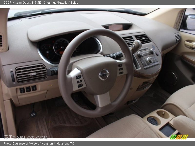 Chestnut Metallic / Beige 2007 Nissan Quest 3.5 SE