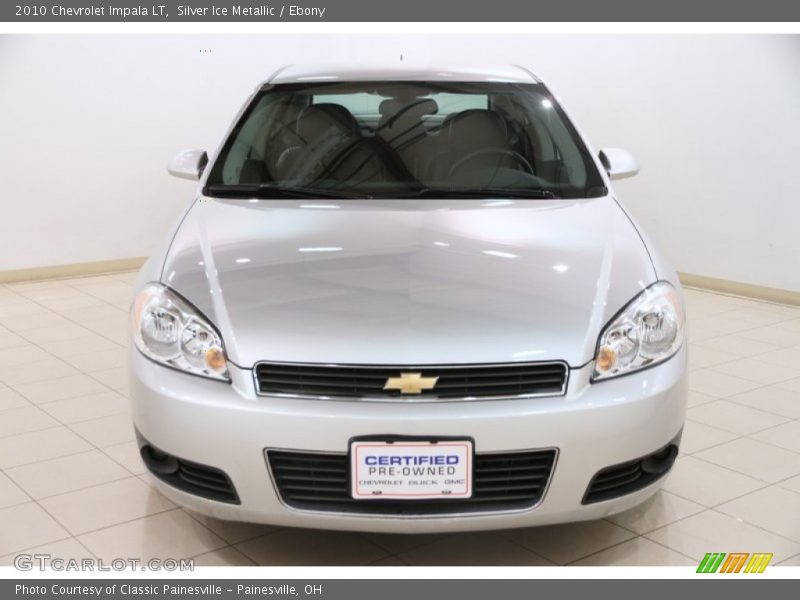 Silver Ice Metallic / Ebony 2010 Chevrolet Impala LT