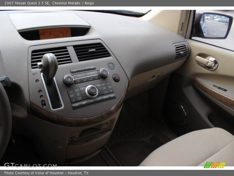 Chestnut Metallic / Beige 2007 Nissan Quest 3.5 SE