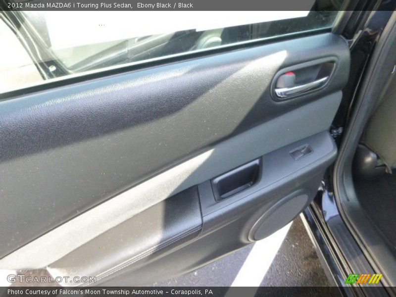 Ebony Black / Black 2012 Mazda MAZDA6 i Touring Plus Sedan