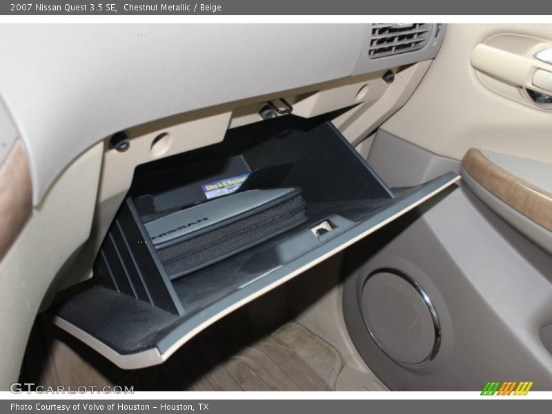 Chestnut Metallic / Beige 2007 Nissan Quest 3.5 SE