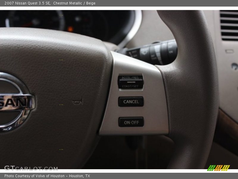 Chestnut Metallic / Beige 2007 Nissan Quest 3.5 SE