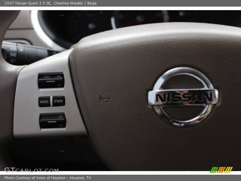 Chestnut Metallic / Beige 2007 Nissan Quest 3.5 SE