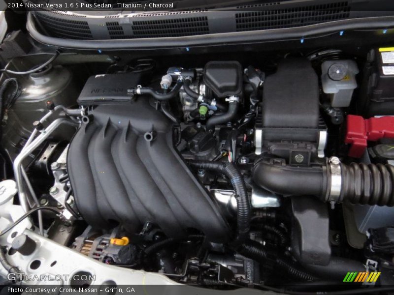  2014 Versa 1.6 S Plus Sedan Engine - 1.6 Liter DOHC CVTCS 16-Valve 4 Cylinder