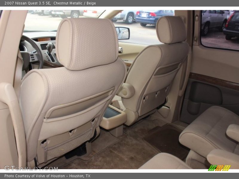 Chestnut Metallic / Beige 2007 Nissan Quest 3.5 SE