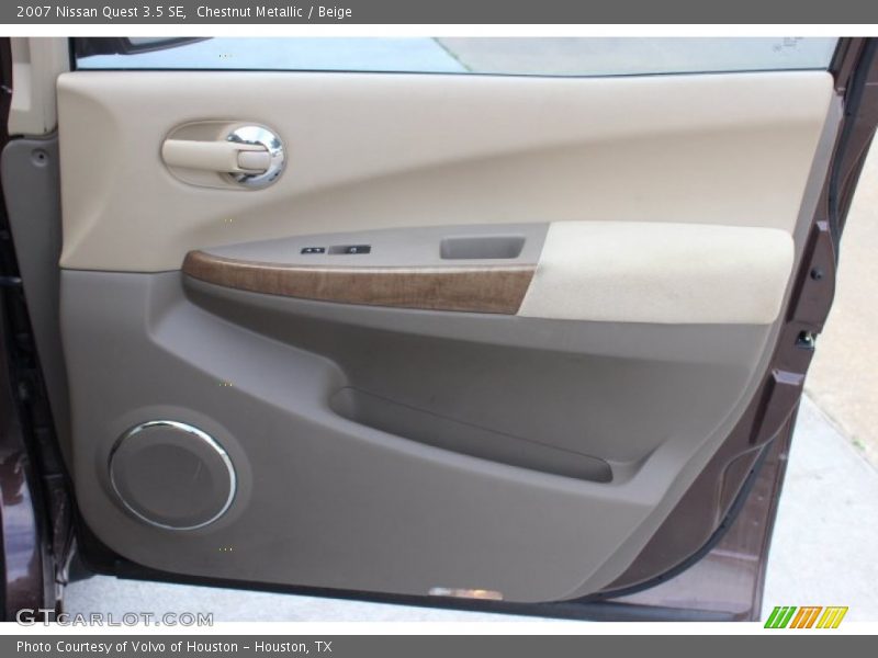 Chestnut Metallic / Beige 2007 Nissan Quest 3.5 SE