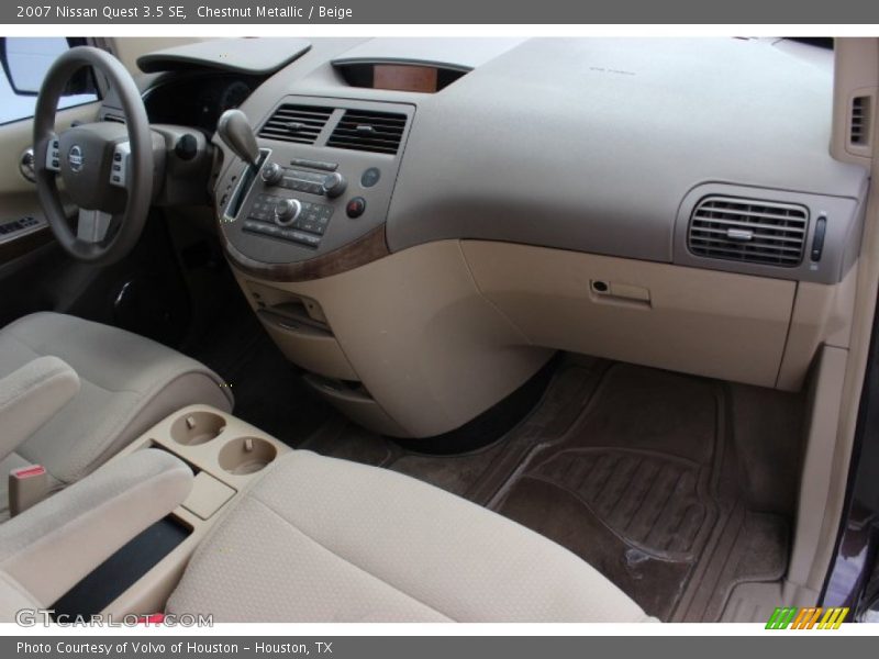 Chestnut Metallic / Beige 2007 Nissan Quest 3.5 SE